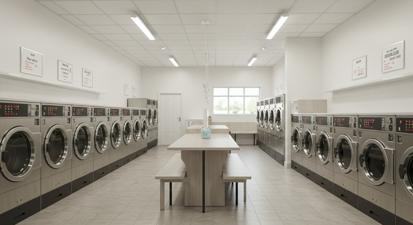 self-service laundry