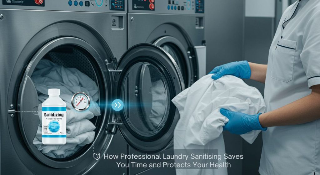 Professional Laundry Sanitising Saving You Time and Health