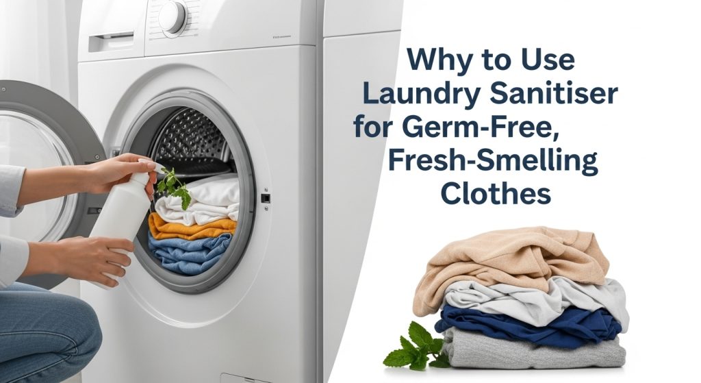 How to use laundry sanitiser