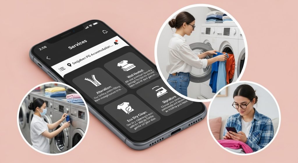 wash and fold laundry service app