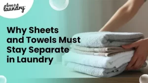 sheets and towels laundry