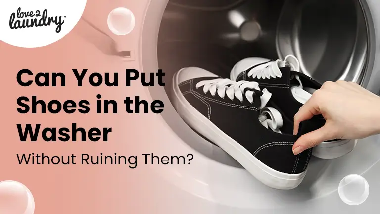 can you put shoes in the washer