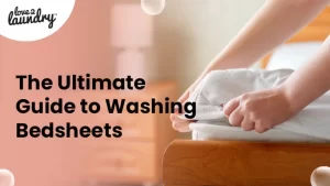 washing bedsheets