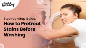 pretreat clothes before washing