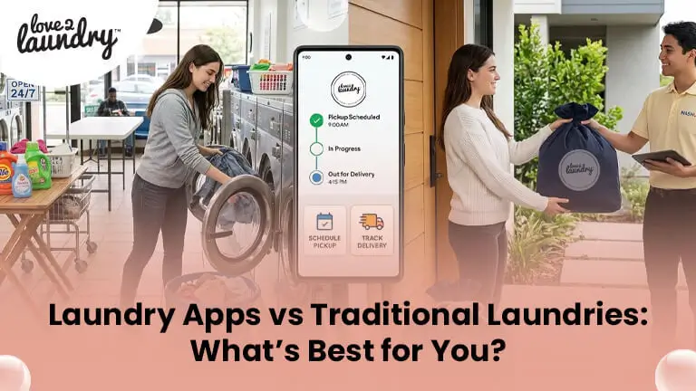laundry apps vs traditional laundries