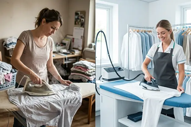 professional ironing services vs home ironing