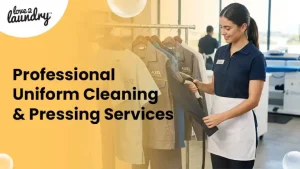 uniform cleaning & pressing