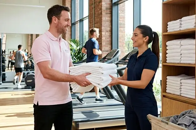 why scheduled gym laundry services are essential