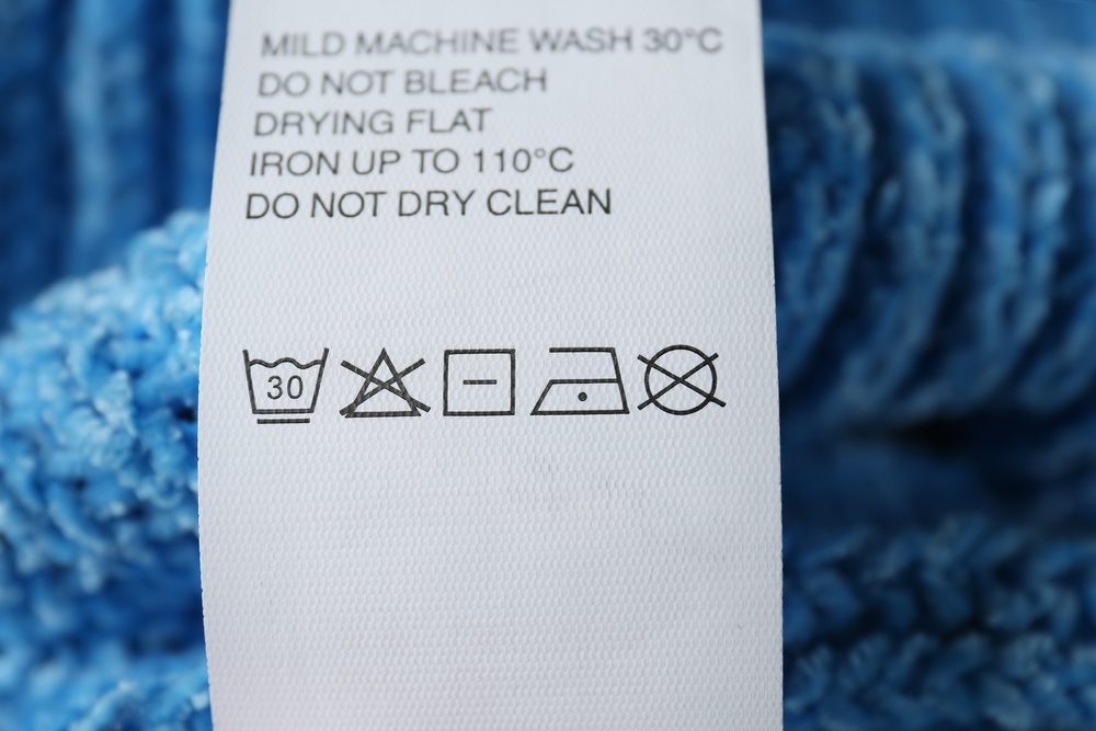 washing symbols and laundry symbols