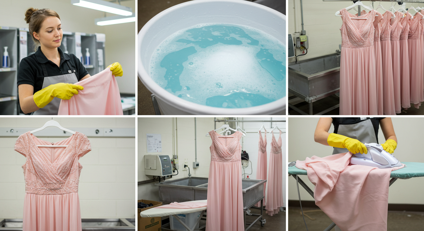 Bridesmaid Dress Cleaning