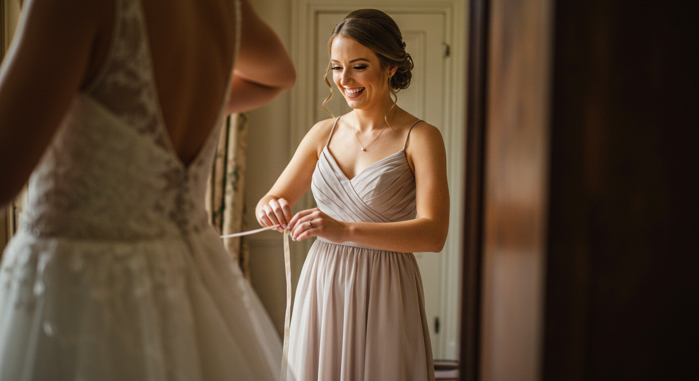 Bridesmaid dress cleaning service