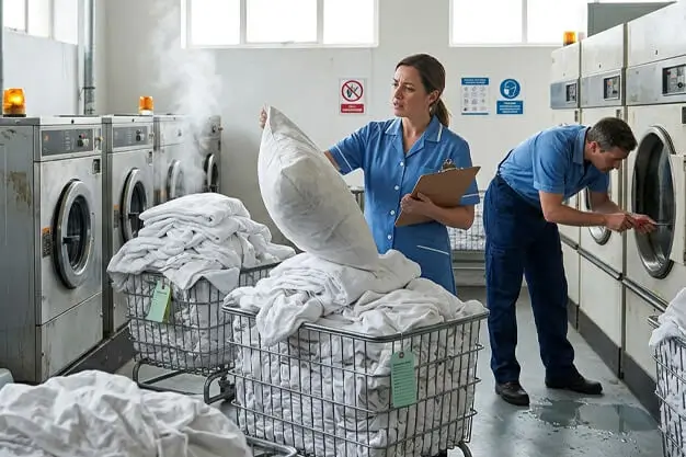 challenges of in-house laundry systems in maintaining compliance