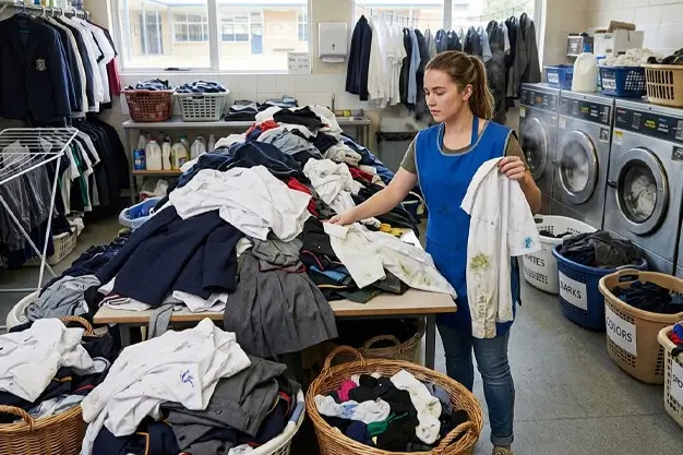 challenges of managing laundry for large student groups