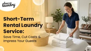 short-term rental laundry service