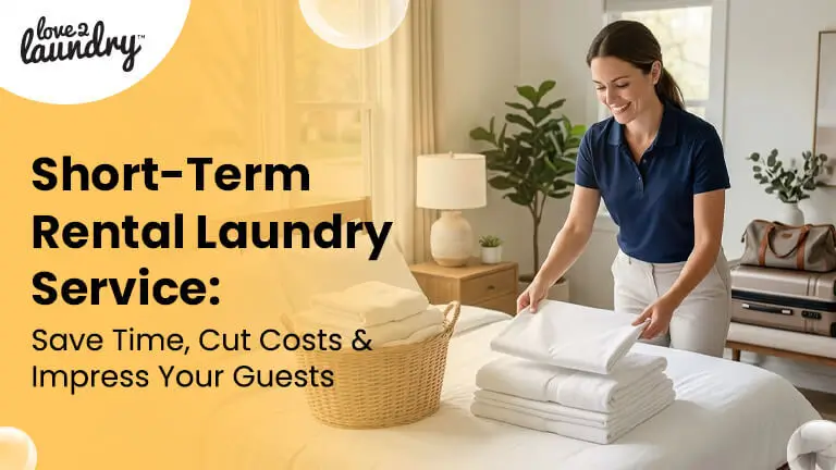 short-term rental laundry service
